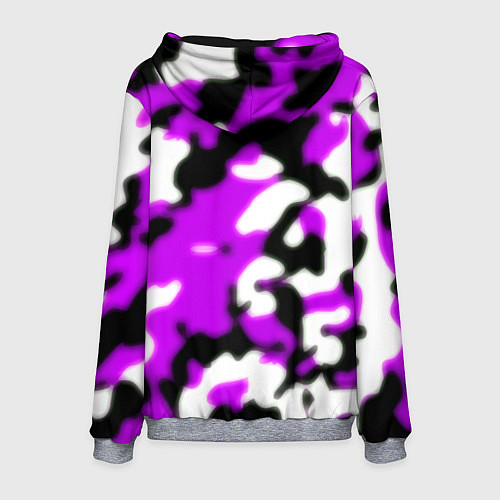 Мужская толстовка Marshmello camo / 3D-Меланж – фото 2