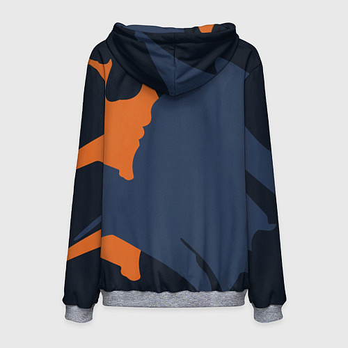 Мужская толстовка Мудрый волк / 3D-Меланж – фото 2