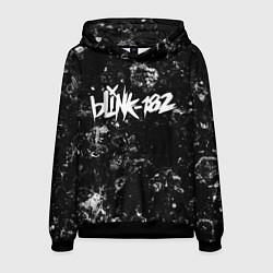 Толстовка-худи мужская Blink 182 black ice, цвет: 3D-черный