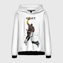 Толстовка-худи мужская Goat 23 - LeBron James, цвет: 3D-черный