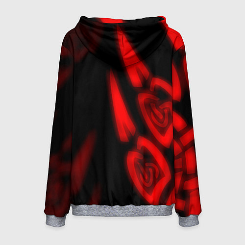 Мужская толстовка Викинг древняя русь / 3D-Меланж – фото 2