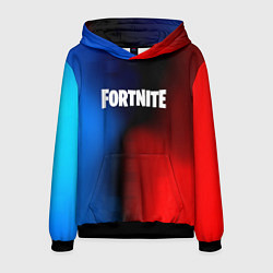 Толстовка-худи мужская Fortnite game gradient, цвет: 3D-черный