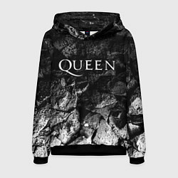 Толстовка-худи мужская Queen black graphite, цвет: 3D-черный