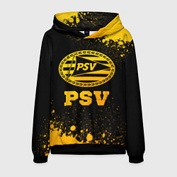 Толстовка-худи мужская PSV - gold gradient, цвет: 3D-черный