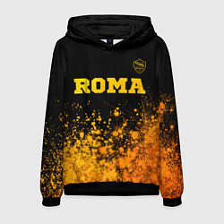 Толстовка-худи мужская Roma - gold gradient посередине, цвет: 3D-черный