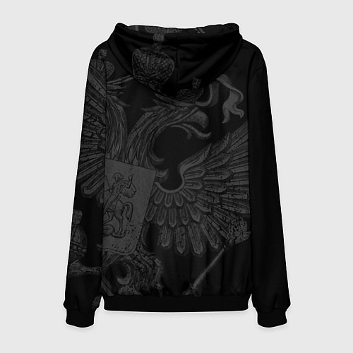 Мужская толстовка Велика отечественная - Орден / 3D-Черный – фото 2