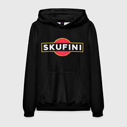 Толстовка-худи мужская Skufini, цвет: 3D-черный