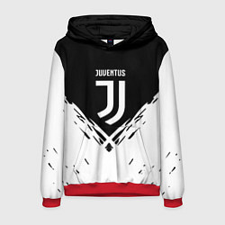 Толстовка-худи мужская Juventus sport geometry fc club, цвет: 3D-красный