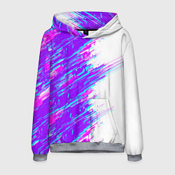 Мужская толстовка Neon glitch