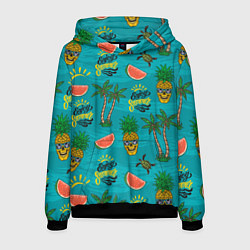 Мужская толстовка Enjoy summer pattern - pineapple