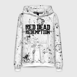 Толстовка-худи мужская Red Dead Redemption dirty ice, цвет: 3D-белый