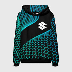 Мужская толстовка Suzuki electro hexagon