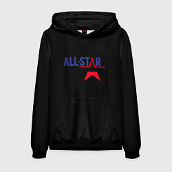 Толстовка-худи мужская All stars logo, цвет: 3D-черный