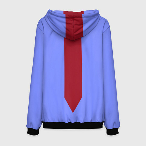 Мужская толстовка Красная стрелка / 3D-Черный – фото 2