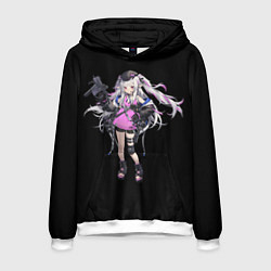 Толстовка-худи мужская Эльф журналист, цвет: 3D-белый