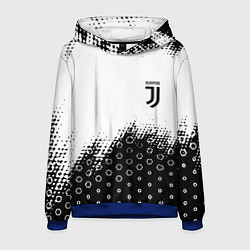 Толстовка-худи мужская Juventus sport steel, цвет: 3D-синий