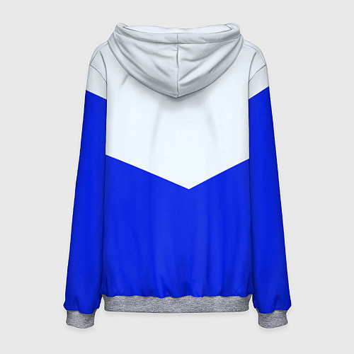 Мужская толстовка Napoli fc geometry / 3D-Меланж – фото 2