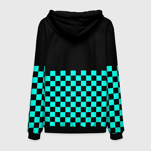 Мужская толстовка Liverpool fc sport клетка / 3D-Черный – фото 2