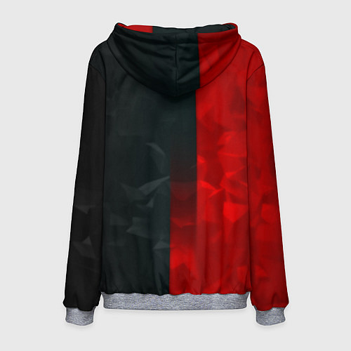 Мужская толстовка СССР геометрия спорт символика / 3D-Меланж – фото 2