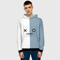 Толстовка-худи мужская Van BT21, цвет: 3D-черный — фото 2