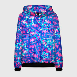 Толстовка-худи мужская Marshmello comstock star, цвет: 3D-черный