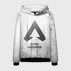 Толстовка-худи мужская Apex Legends - white gradient, цвет: 3D-черный