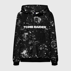 Толстовка-худи мужская Tomb Raider black ice, цвет: 3D-черный