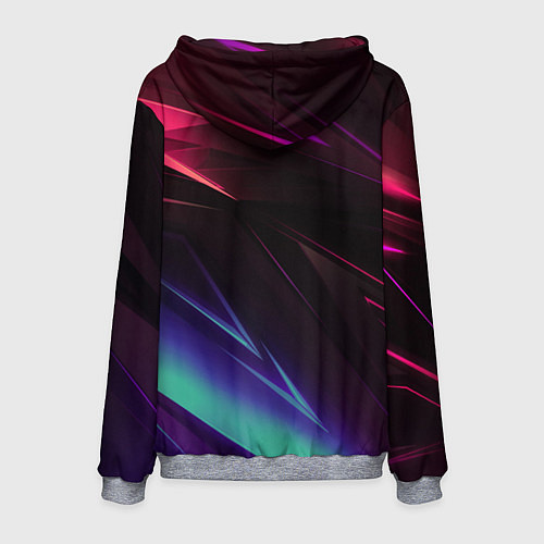 Мужская толстовка Lexus stripes / 3D-Меланж – фото 2