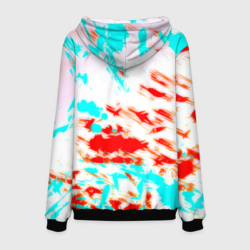 Мужская толстовка GTA vice city clors / 3D-Черный – фото 2