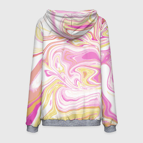 Мужская толстовка Абстракция мраморный фон / 3D-Меланж – фото 2