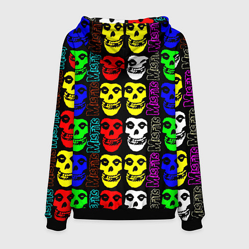 Мужская толстовка Misfits band / 3D-Черный – фото 2