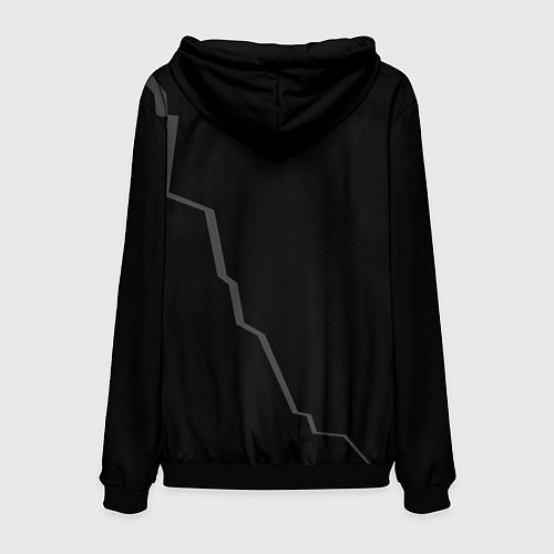 Мужская толстовка Happy friday / 3D-Черный – фото 2