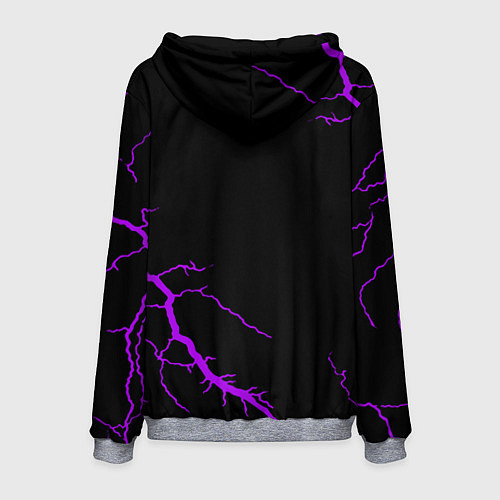 Мужская толстовка Tekken storm neon / 3D-Меланж – фото 2