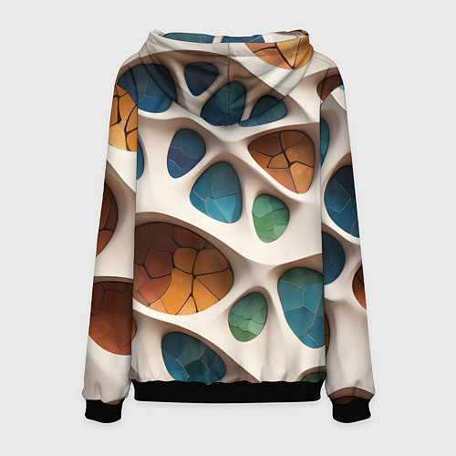 Мужская толстовка Вдохновлено Антонио Гауди / 3D-Черный – фото 2