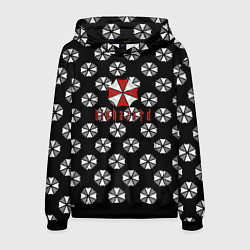 Толстовка-худи мужская Resident evil pattern umbrella, цвет: 3D-черный