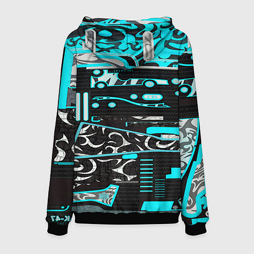 Мужская толстовка CSGO winter sport / 3D-Черный – фото 2