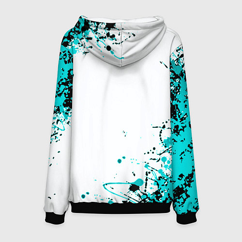 Мужская толстовка Palworld краски / 3D-Черный – фото 2