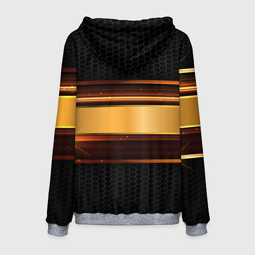 Мужская толстовка Chevrolet auto abstract / 3D-Меланж – фото 2