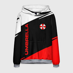 Толстовка-худи мужская Umbrella corporation - resident evil, цвет: 3D-меланж