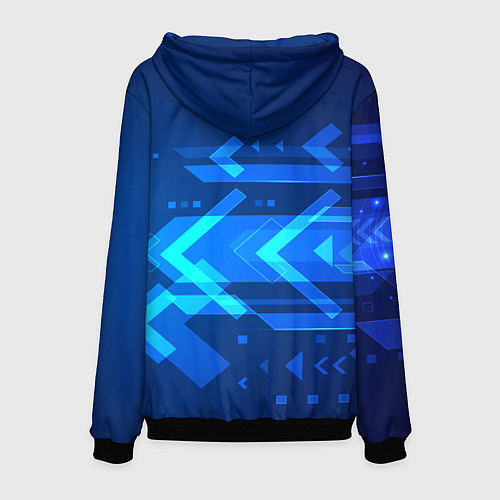 Мужская толстовка Кирито - Призрачная пуля / 3D-Черный – фото 2