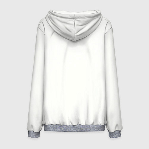 Мужская толстовка Цифры 2025 из разноцветных цветов / 3D-Меланж – фото 2