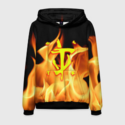 Толстовка-худи мужская DOTA storm, цвет: 3D-черный
