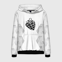 Толстовка-худи мужская Green Day white poly, цвет: 3D-черный