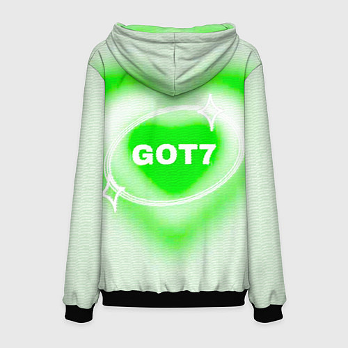 Мужская толстовка Got7 сердце / 3D-Черный – фото 2