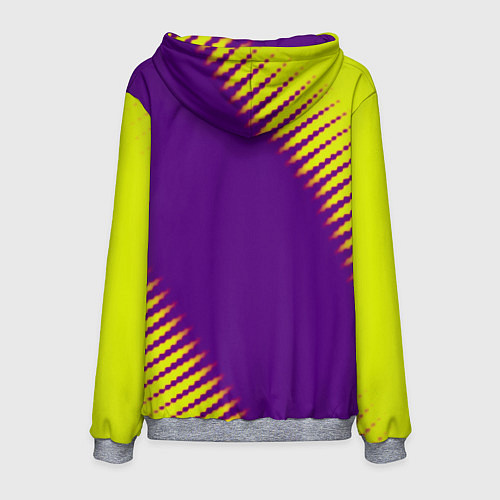 Мужская толстовка Doom абстракция / 3D-Меланж – фото 2