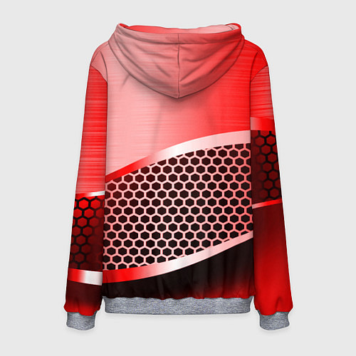 Мужская толстовка BMW carbon texture / 3D-Меланж – фото 2