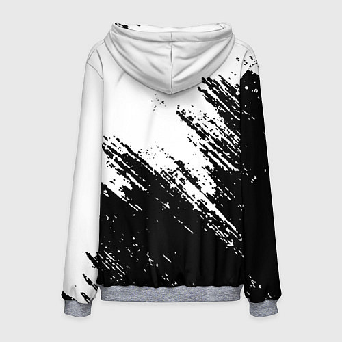 Мужская толстовка Warframe штриховка красок / 3D-Меланж – фото 2