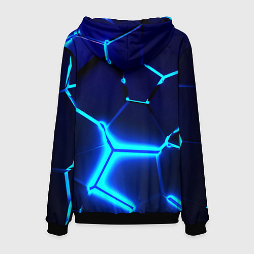 Мужская толстовка Doom плиты / 3D-Черный – фото 2