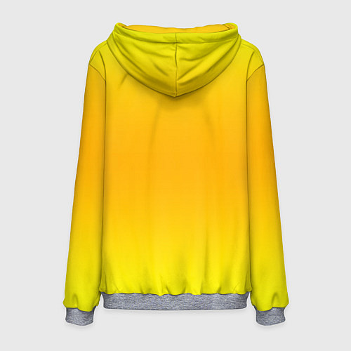 Мужская толстовка PUBG gradient steel / 3D-Меланж – фото 2