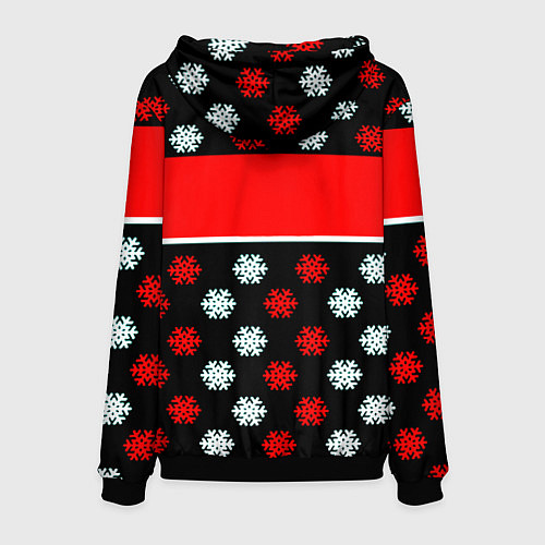 Мужская толстовка AC DC winter steel / 3D-Черный – фото 2